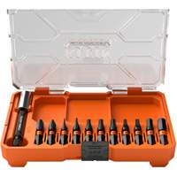 Slim ProFlex Impact Bit Set, 12 Pcs., Magnetic Dufferin Supply