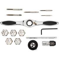 Jeu de tarauds et fili&egrave;res &agrave; cliquet m&eacute;triques, 15 Morcea Dufferin Supply