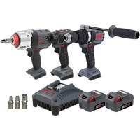 Screwdriver, Hammer Drill & Impact Driver Combo Tool Kit, Lithium-Ion, 20 V Dufferin Supply