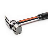 Smooth-Face Framing Hammer, 22 oz., Solid Steel Handle, 16" L Dufferin Supply