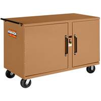 Model 58 heavy-Duty Rolling Workbench with Padlock, 54-1/4" W x 37-3/10" H x 26" D Dufferin Supply
