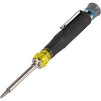 13-in-1 Multi-Bit Pocket Precision Screwdriver, 6-1/2" L, Cushion Grip Handle Dufferin Supply