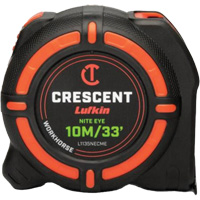 WORKHORSE NITE EYE Tape Measure, 1-1/4" x 35' Dufferin Supply