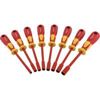 Metric Insulated Nut Driver Set, 1000 V, 8 Pcs Dufferin Supply