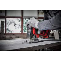 Scie sauteuse professionnelle sans fil &agrave; vitesse variable (outil seulement), 18 V, Lithium-ion, 0-3500 coups/min, 1-1/32" Longueur de la course Dufferin Supply