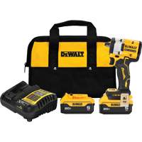 ATOMIC MAX* Cordless Impact Wrench With Hog Ring Anvil Kit, 20 V, 1/2" Socket Dufferin Supply