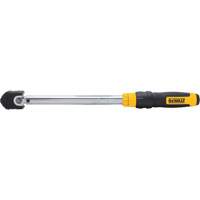 Micrometer Torque Wrench, Click, 3/8" Square Drive, 20 - 100 ft-lbs./27.11-135. 58 N.m Dufferin Supply