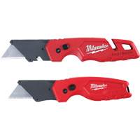 2-Piece FASTBACK Folding Utility Knife Set, Plastic Handle Dufferin Supply