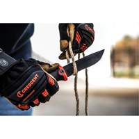 Couteau de travail &agrave; lame fixe avec &eacute;tui Dufferin Supply