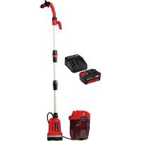 Cordless Clean Water Rain Barrel Pump with 4Ah Battery & Charger Starter Kit, 18 V, 792.5 GPH Dufferin Supply