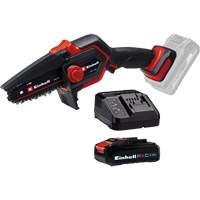 Cordless Compact Pruning Chain Saw with 2.5Ah Battery & Charger Starter Kit, 6", Battery Powered, 18 V Dufferin Supply