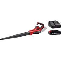 Cordless 110 CFM Universal Blower with 2.5Ah Battery & Charger Starter Kit, 18 V, 155.34 MPH Output, Battery Powered Dufferin Supply