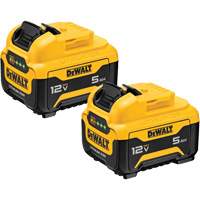 Max* Battery Packs, Lithium-Ion, 12 V, 5 Ah Dufferin Supply