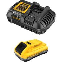 XR POWERPACK Battery & Charger Kit, Lithium-Ion, 20 V, 4 Ah Dufferin Supply