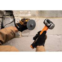 Drilling Hammer, 48 oz., Fibreglass Handle, 11-3/10" L Dufferin Supply