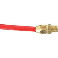 Swivel Fitting Adapter (M) NPT, 1/4" Dia., Brass Dufferin Supply