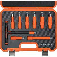 Insulated T-Handle & Hex Bit Set with Case, 1000 V, 9 Pcs Dufferin Supply