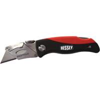 Couteau utilitaire pliant, 2-3/8" lame, poign&eacute;e en Plastique/Coussin&eacute;e Dufferin Supply
