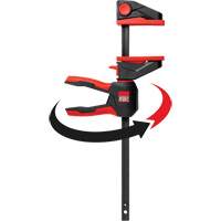 One-Hand Bar Trigger Clamps with 360° Rotating Handle, 4-1/2" (114.3 mm) Dufferin Supply