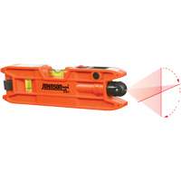 Torpedo Laser Level, 7" L, Plastic, 3 Vials, Magnetic Dufferin Supply