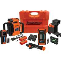 GreenBrite&reg; Dual Slope Rotary Laser Level Kit, 4000' (1219.2 m), 510 Nm/530 Nm Dufferin Supply