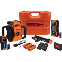 Red Dual Slope Rotary Laser Level Kit, 4000' (1219.2 m), 640 Nm Dufferin Supply