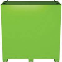 Ventilated Onsite PPE Storage Cabinet, Steel, High-Visibility Lime Green Dufferin Supply