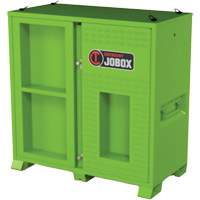 Ventilated Onsite PPE Storage Cabinet, Steel, High-Visibility Lime Green Dufferin Supply