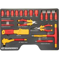 VDE Insulated Tool Set, 1000 V, 39 Pcs Dufferin Supply