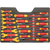 VDE Insulated Tool Set, 1000 V, 39 Pcs Dufferin Supply