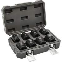 6-Point SAE Socket Set, 8 Pcs, Impact, 3/4" Drive Size Dufferin Supply