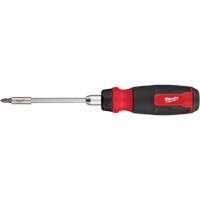 Tournevis &agrave; cliquet 14-en-1 &agrave; embouts multiples avec porte-embout de 1/4", 10-11/100" lo, Prise Coussin&eacute;e Dufferin Supply