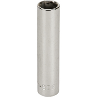 Douille, 8 mm, Prise 1/4", 6 pans, Profond Dufferin Supply