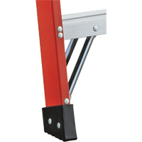 6600 AA Series Industrial Extra Heavy-Duty 2-Way Stepladders, Fibreglass, 375 lbs. Capacity, 4' Dufferin Supply