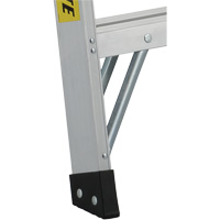 3400 Series Industrial Extra Heavy-Duty Step Ladder, 4', Aluminum, 300 lbs. Capacity, Type 1A Dufferin Supply