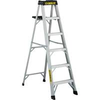 3400 Series Industrial Extra Heavy-Duty Step Ladder, 6', Aluminum, 300 lbs. Capacity, Type 1A Dufferin Supply