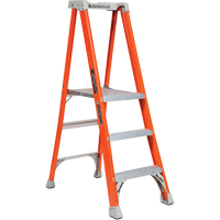 Industrial Heavy-Duty Pro Platform Stepladders (FXP1700 Series), 3', 300 lbs. Cap. Dufferin Supply