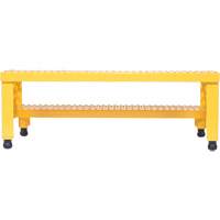 Adjustable Step-Mate Stand, 2 Step(s), 36-3/16" W x 22-7/8" L x 15-1/4" H, 500 lbs. Capacity Dufferin Supply
