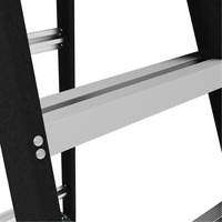 Escabeau avec plateau &agrave; peinture, 10', Fibre de verre, Capacit&eacute; 250 lb, Type 1 Dufferin Supply