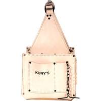 Electrical & Maintenance Tool Pouches, Leather, 17 Pockets, Beige Dufferin Supply