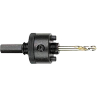 Arbres avec forets-guides pour scies-cloches, 1-1/4" et plus, 7/16" Tige Dufferin Supply