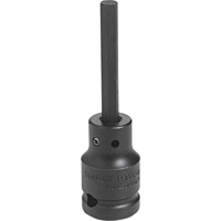 Impact Bit Socket, Hex, 12 mm x 3-1/4" L, 1/2" Drive Dufferin Supply