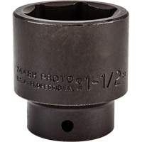 Socket, Impact, 1-1/2", 1/2" Drive, 6 Points Dufferin Supply