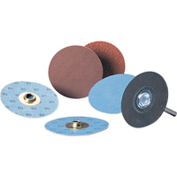 Disque &agrave; changement rapide Standard Abrasives, 3" dia., Grain P240, Oxyde d'aluminium Dufferin Supply