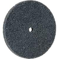 Standard Abrasives 500 Series Soft Density Unitized Wheels, 3" x 1/4", 1/4" Arbor, Fine Grit, Silicon Carbide Dufferin Supply