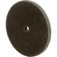 Standard Abrasives Unitized Wheel, 3" x 1/4", 1/4" Arbor, Fine Grit, Aluminum Oxide Dufferin Supply