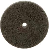 Standard Abrasives Unitized Wheel, 3" x 1/4", 1/4" Arbor, Fine Grit, Aluminum Oxide Dufferin Supply
