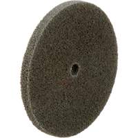 Standard Abrasives Unitized Wheel, 3" x 1/4", 1/4" Arbor, Fine Grit, Aluminum Oxide Dufferin Supply