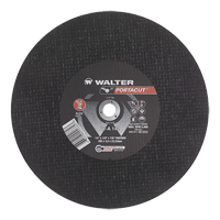 Meule &agrave; tronçonner rapide en acier inoxydable Portacut, 14" x 1/8", Arbre de 7/8", Type 1, Oxyde d'aluminium, 5400 Tr/min Dufferin Supply