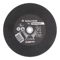 Meule &agrave; tronçonner rapide en acier inoxydable Portacut, 12" x 1/8", Arbre de 3/4", Type 1, Carbure de silicium, 6300 Tr/min Dufferin Supply